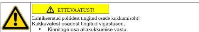 Profilo BD3055WFVN - Alumise uksehinge vahetamine - 4