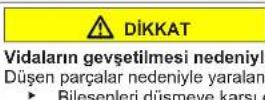 Profilo BD3055WFVN - Kapinin ust mentesesinin degistirilmesi (gostergeli kapi) - 8