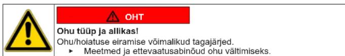 Profilo BMS621V1 - Hoiatuste struktuur - 1