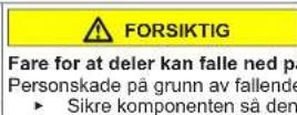 Profilo CMJ1018XTR - Utskiftning av lampe i trommel - 6