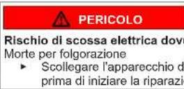 Profilo BD2030WFNN - Sostituzione della cerniera superiore della porta (porta con display) - 14