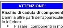 Profilo BD2030WFNN - Sostituzione della cerniera superiore della porta - 10