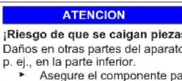 Profilo BD2030WFNN - Sustituir la bisagra superior de la puerta (puerta con display) - 11