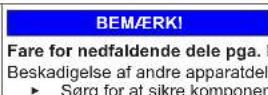 Profilo BD2030WFNN - Udskiftning af øverste dørhængsel - 10