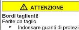 Profilo BD2030WFNN - Sostituzione della cerniera centrale della porta - 4