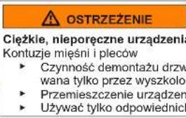 Profilo BD2030WFNN - Wymiana środkowego zawiasu drzwiczek - 2