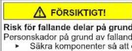 Profilo BD2030WFNN - Byta dörrens nedre gångjärn - 8