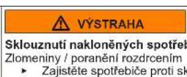 Profilo BD2030WFNN - Výměna horního závěsu dvířek - 6