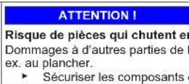 Profilo BD2030WFNN - Remplacer la charnière supérieure de la porte (porte avec afficheur) - 10