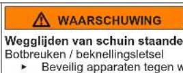 Profilo BD2030WFNN - Bovenste deurscharnier vervangen (deur met display) - 6