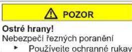Profilo BD2030WFNN - Výměna středního závěsu dvířek - 4