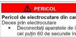 Profilo BD2030WFNN - Înlocuirea balamalei de sus a uşii (uşă cu afişaj) - 13
