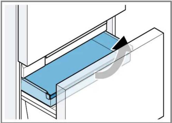 THERMADOR T36FT820NS - Retirar el compartimiento de congelación plano - 1