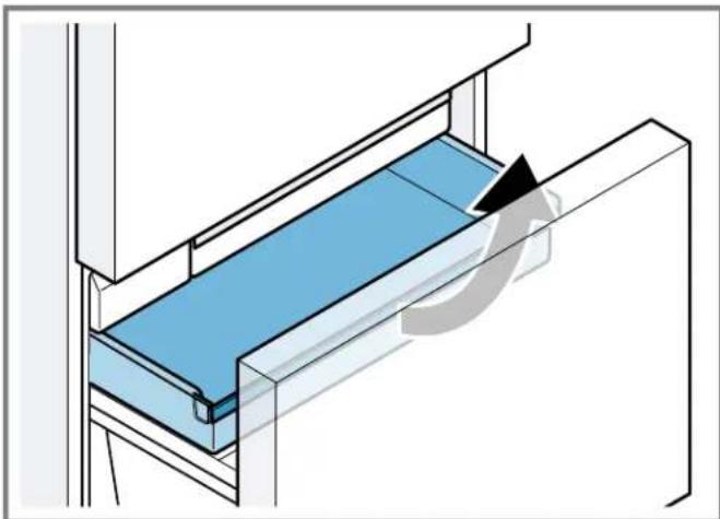 THERMADOR T36FT820NS - Retirer le bac à produits congelés plat - 1