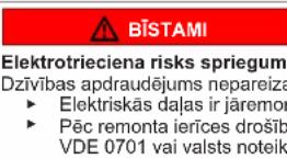SIEMENS GS36VVWEW - Durvju augšējās viras nomaiņa (durvis ar displeju) - 12