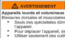 SIEMENS GS36VVWEW - Remplacer la charnière supérieure de la porte (porte avec afficheur) - 2