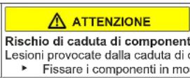 SIEMENS GS36VVWEW - Sostituzione della cerniera superiore della porta (porta con display) - 8