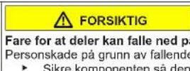 SIEMENS GS36VVWEW - Utskiftning av nedre dørhengsel - 8