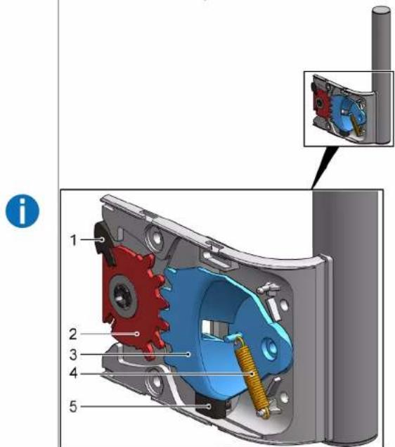 SIEMENS GS36VVWEW - Montaggio della easy opening handle - 1