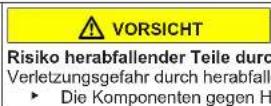 SIEMENS GS36VVWEW - Austauschen des unteren Türscharniers - 8
