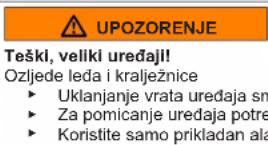 SIEMENS GS36VVWEW - Zamjena gornjeg zgloba vrata - 2