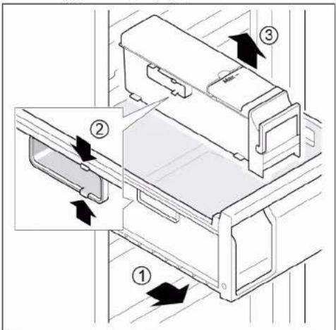 SIEMENS GS36VVWEW - Ledo gaminimo jrenginio išėmimas - 1