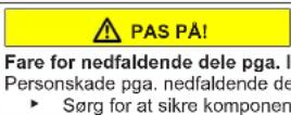 SIEMENS GS36VVWEW - Udskiftning af øverste dørhængsel - 8