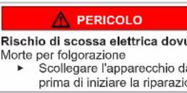 SIEMENS GS36VVWEW - Sostituzione della cerniera superiore della porta (porta con display) - 14