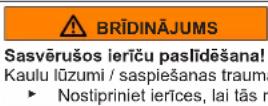 SIEMENS GS36VVWEW - Durvju augšējās viras nomaiņa (durvis ar displeju) - 6