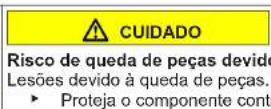 SIEMENS KG55NVWF0N - Substituir a dobradiça inferior da porta - 8