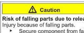 SIEMENS KG55NVWF0N - Replacing door middle hinge - 8