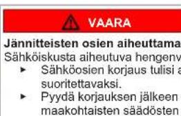 SIEMENS KG56NQEF0N - Oven yläsaranan vaihtaminen (näytöllä varustettu ovi) - 12