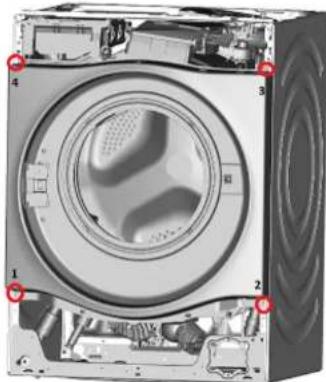 BOSCH WNA14449IT - Removing door seal - 5