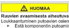 BOSCH WAV28KH9NL - Rummun lampun vaihtaminen - 6