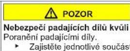 BOSCH KGN36KLEAE - Vymena horniho zavesu dvifek - 8