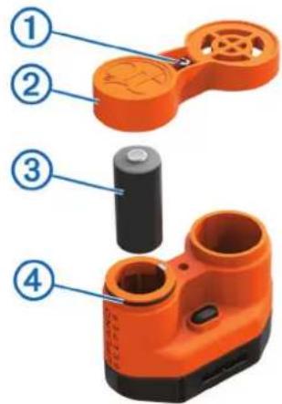 GARMIN Delta Upland - Remplacement de la batterie du bipeur - 1