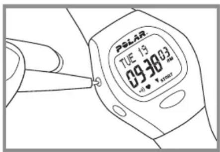 POLAR B3 - Reset (Azzeramento) - 1