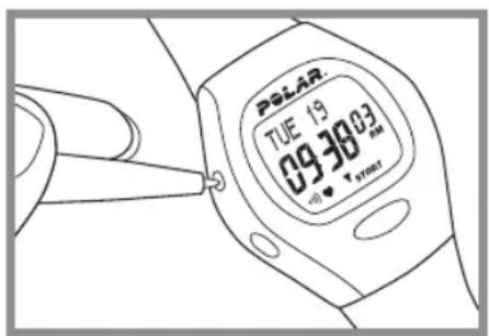 POLAR B3 - Resetten - 1