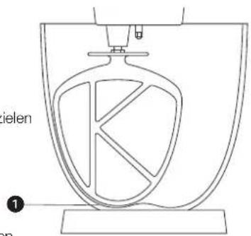 KENWOOD Cooking Chef KM080AT - Höheneinstellung von Ruhrelementen - 1