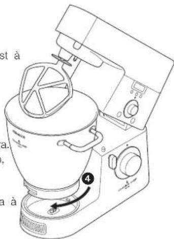 KENWOOD Cooking Chef KM080AT - bouton 'fold' - 4