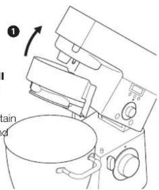 KENWOOD Cooking Chef KM080AT - to fit and use your splashguard assembly - 1