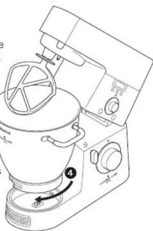 KENWOOD Cooking Chef KM080AT - botão de envolver ingredientes - 1