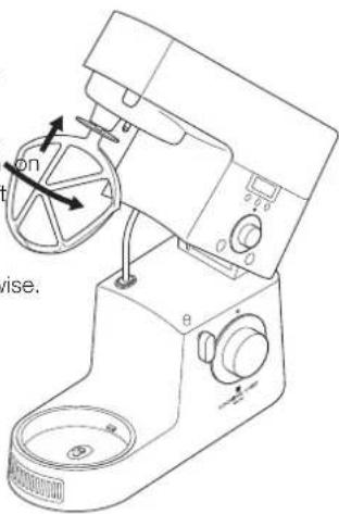 KENWOOD Cooking Chef KM080AT - fold button - 1