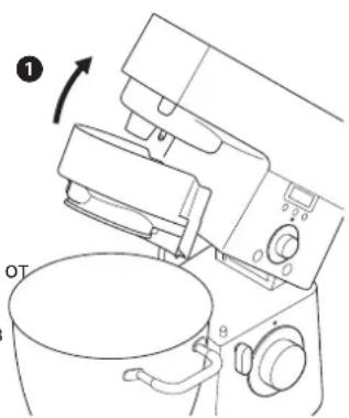 KENWOOD Cooking Chef KM080AT - KaK yCTaHOBNTb n NOJb3OBaTbcra yCTpO'CBOM dJa 3aUHTbl OT 6pbI3r - 1