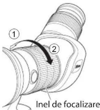 NIKON Monarch ED - Focalizarea - 1