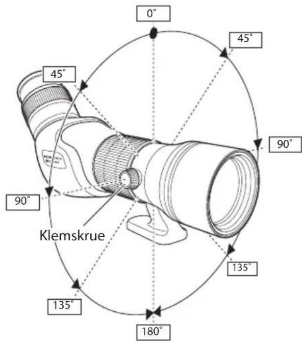 NIKON Monarch ED - Drejning af objektivrøret (kun vinklede modeller) - 1