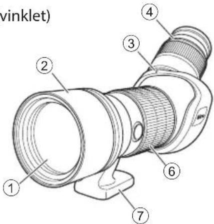 NIKON Monarch ED - Delenes betegnelse - 2