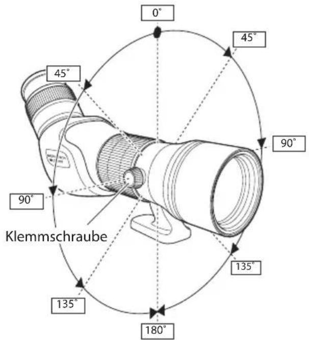 NIKON Monarch ED - Drehen des Linsentubus (nur Modelle mit Schrägeinblick) - 1