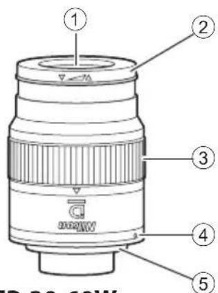 NIKON Monarch ED - Nomenclature (Oculaire) - 2