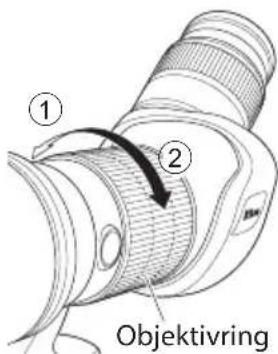 NIKON Monarch ED - Fokusering - 1